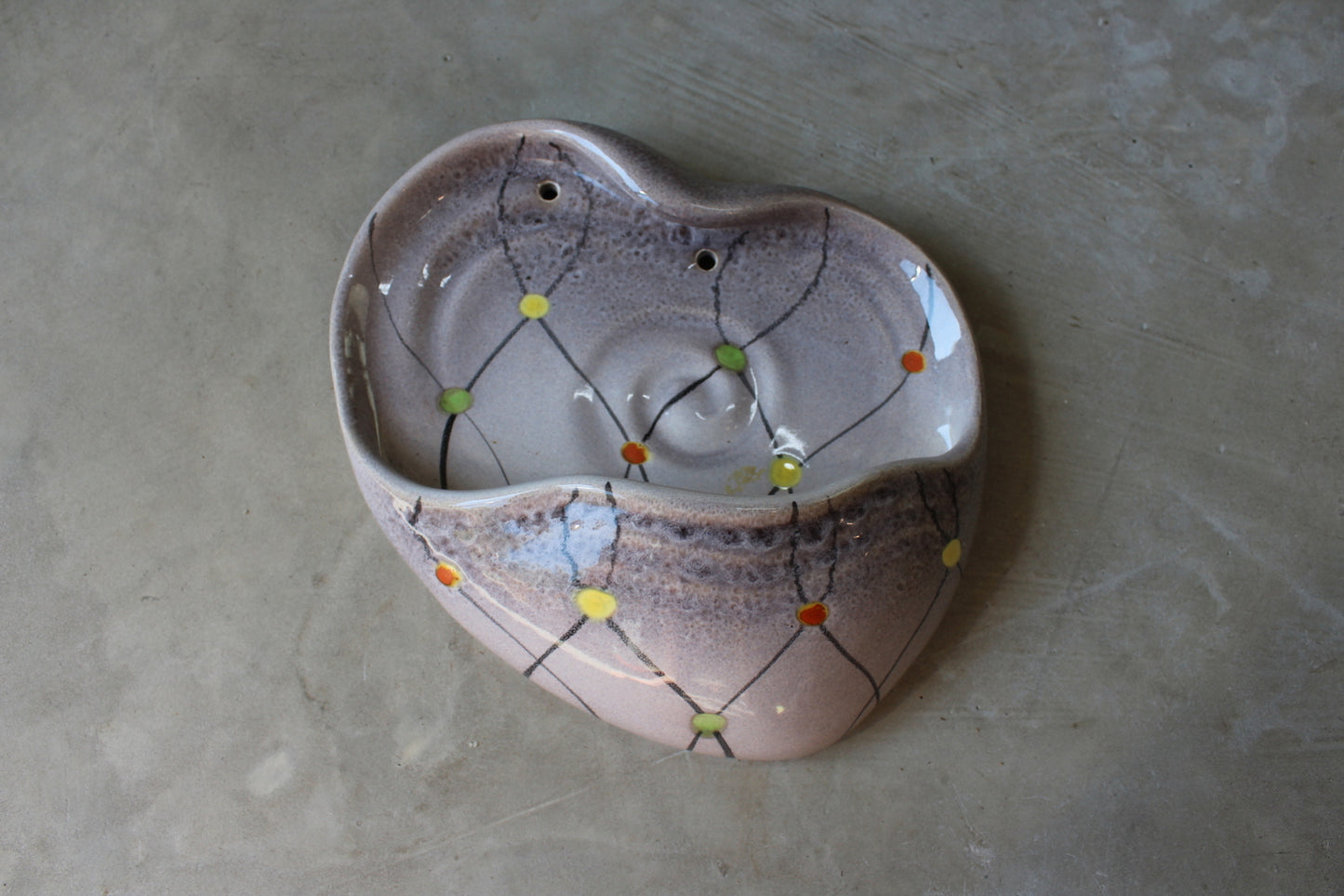 Retro German Wall Pocket - Kernow Furniture