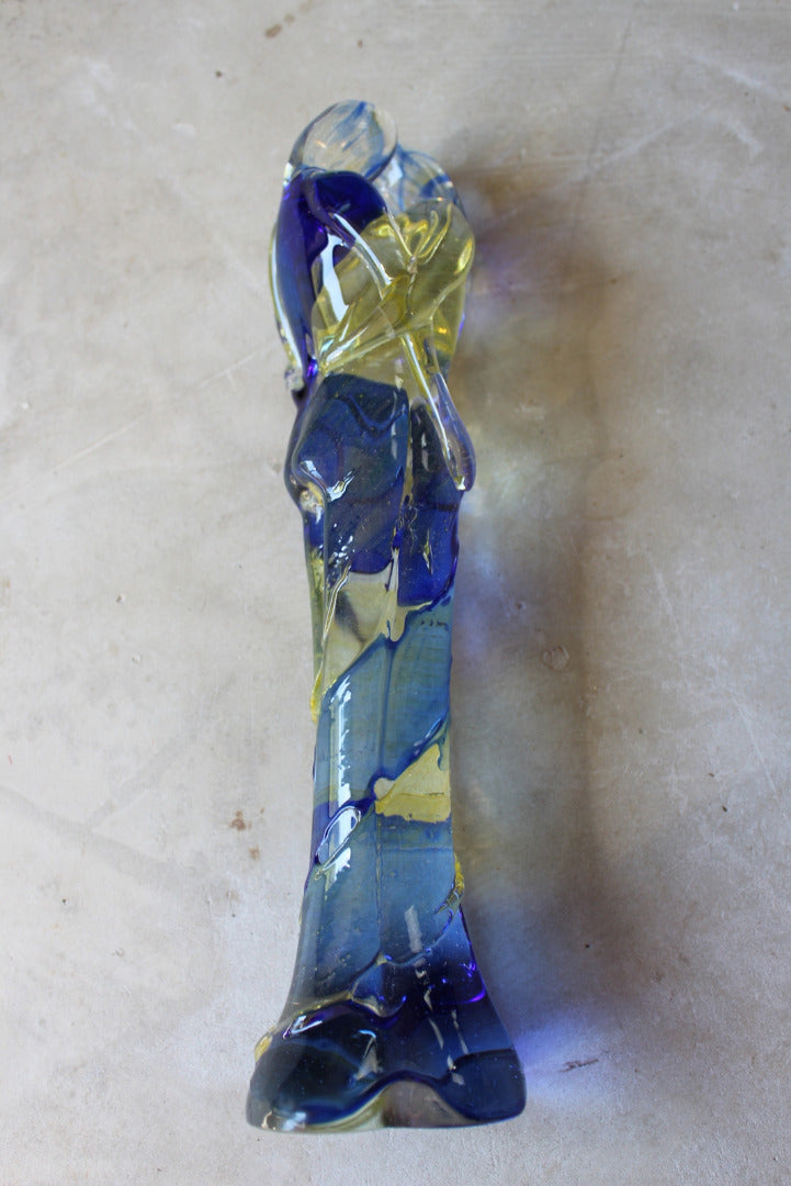Mario Badioli Lovers Glass Sculpture Murano - Kernow Furniture