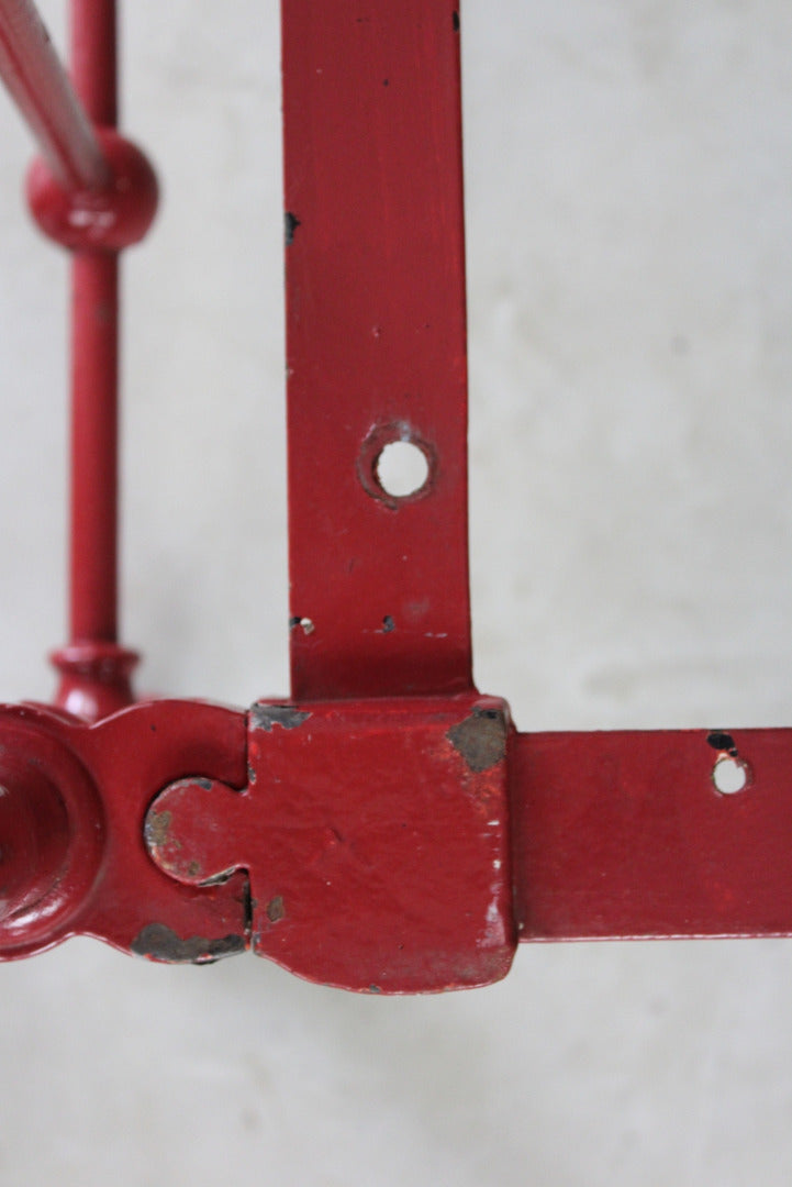 Victorian Single Metal Bed Frame - Kernow Furniture