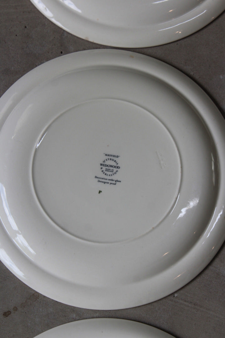 10 Wedgwood Mayfair Plates - Kernow Furniture