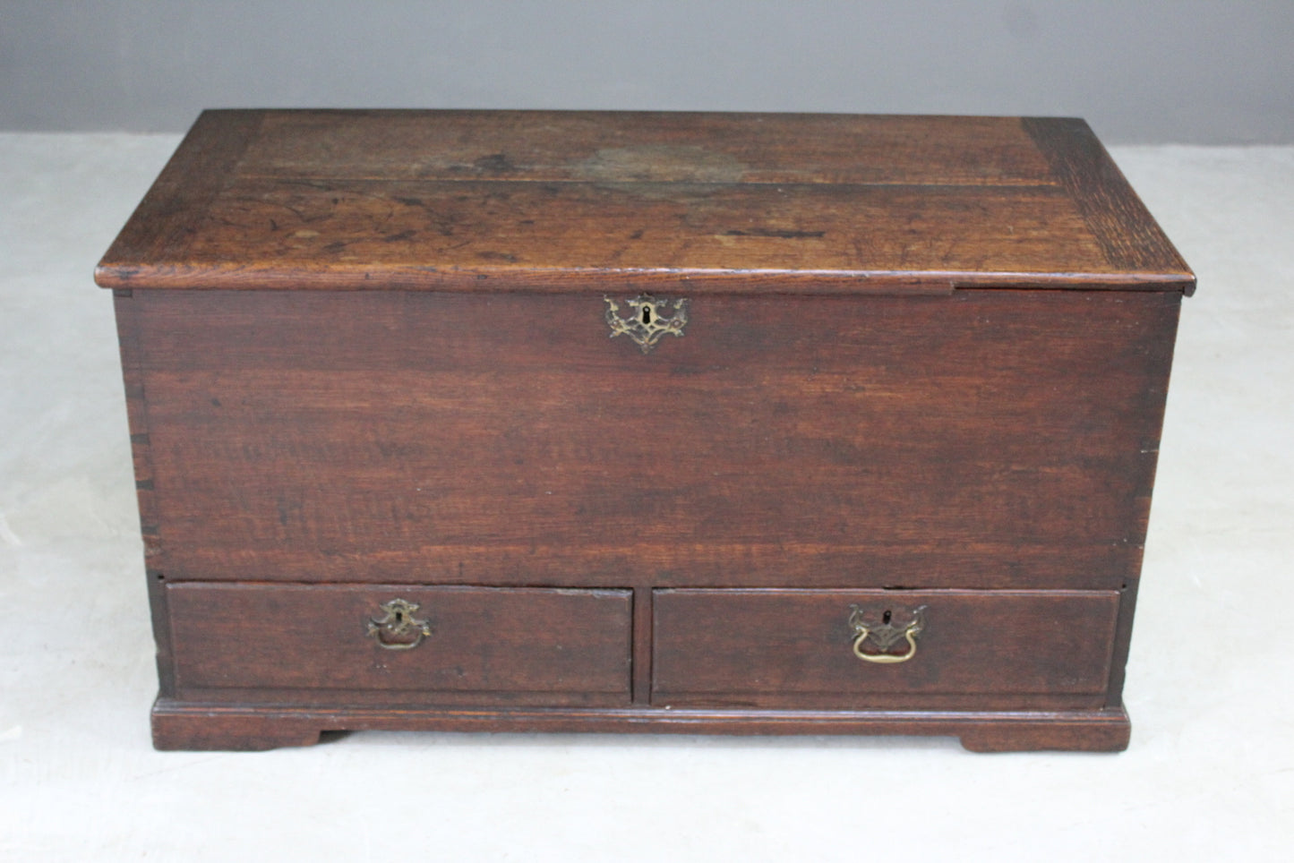 Antique 19th Century Oak Mule Chest - Kernow Furniture
