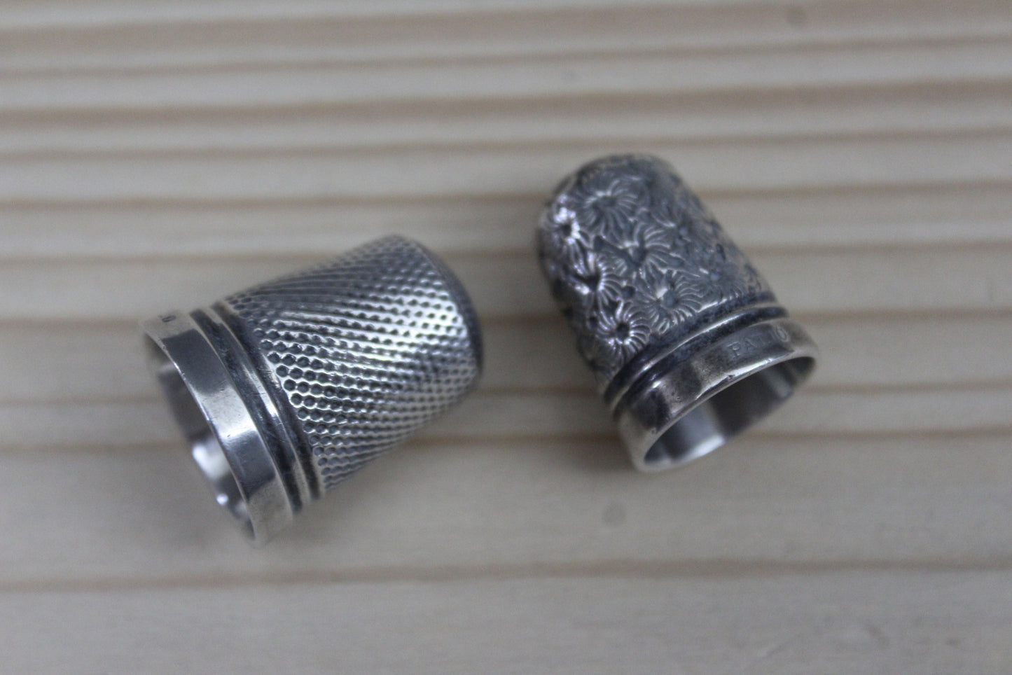 Silver Thimbles - Kernow Furniture