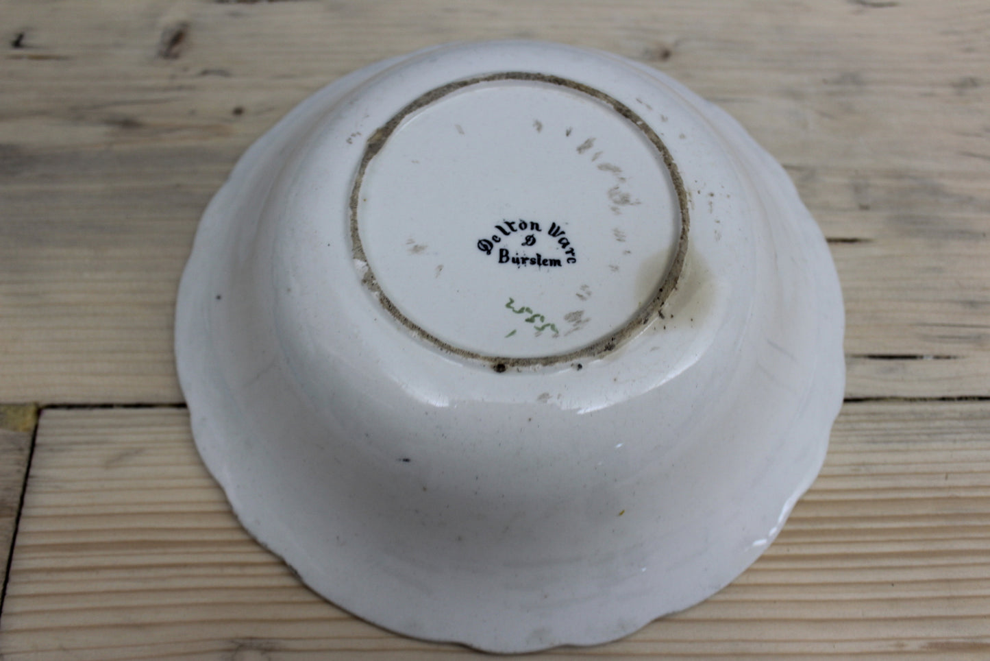 Delton Ware Burslem Bowl - Kernow Furniture