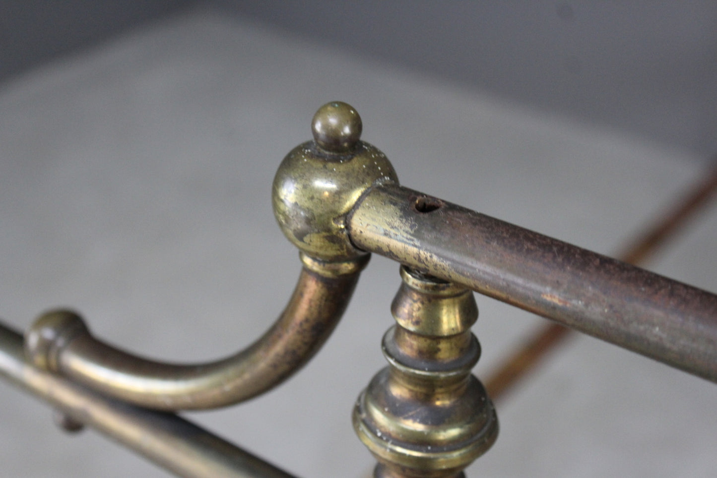 Antique Double Bed Frame - Kernow Furniture