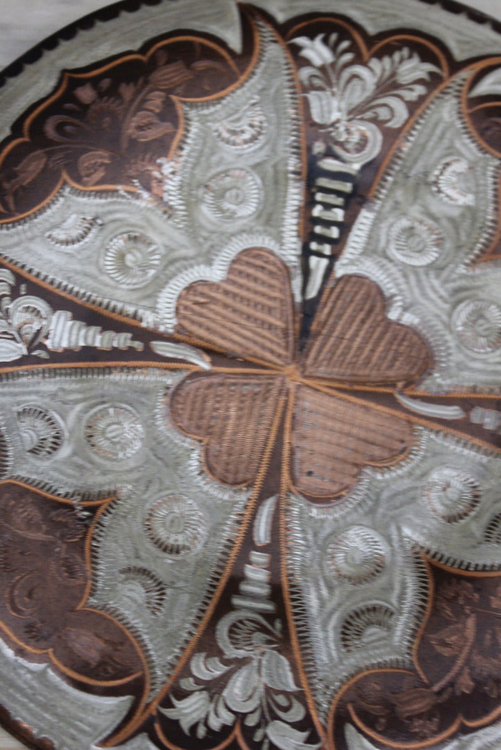 Turkish Copper Wall Plate - Kernow Furniture
