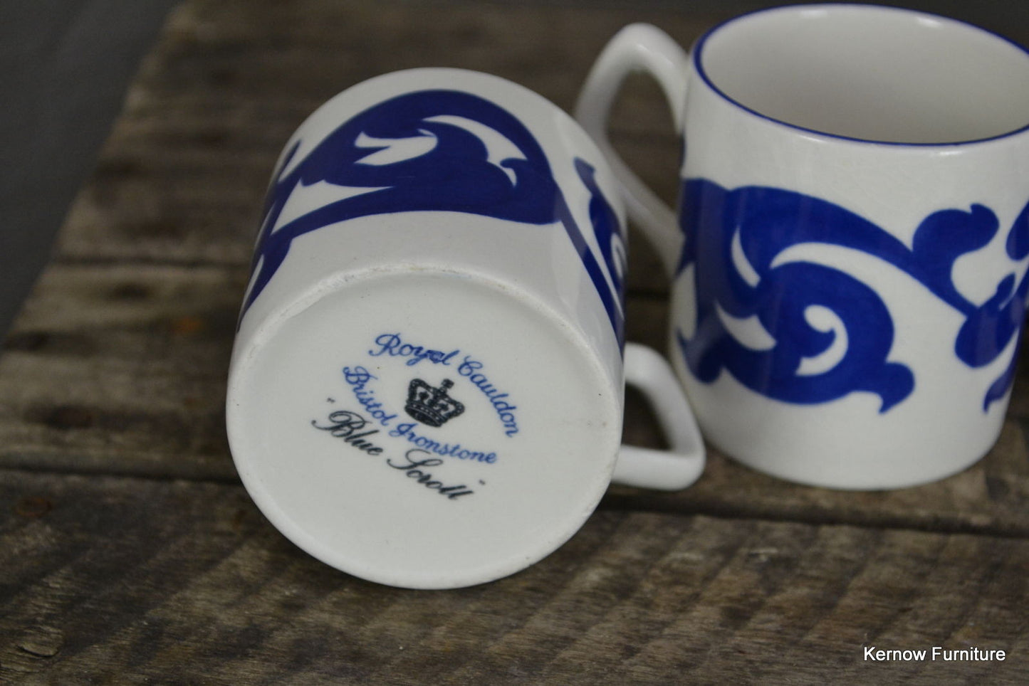 6 Royal Cauldon Coffee Cups - Kernow Furniture