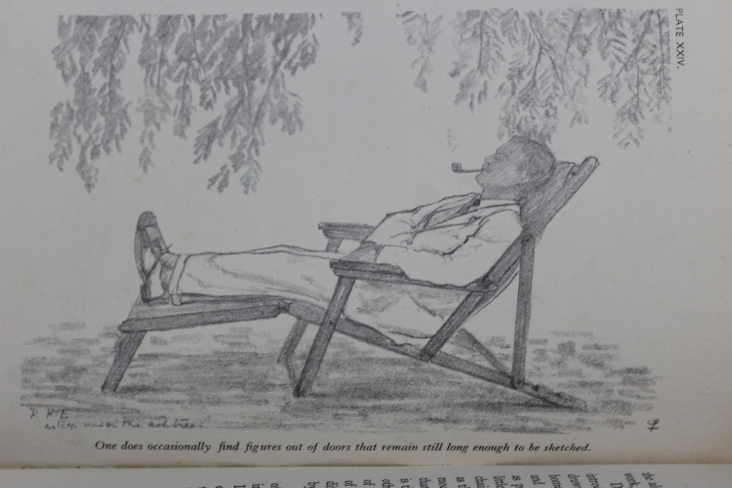 Drawing Out of Doors Cecil G Trew - Kernow Furniture