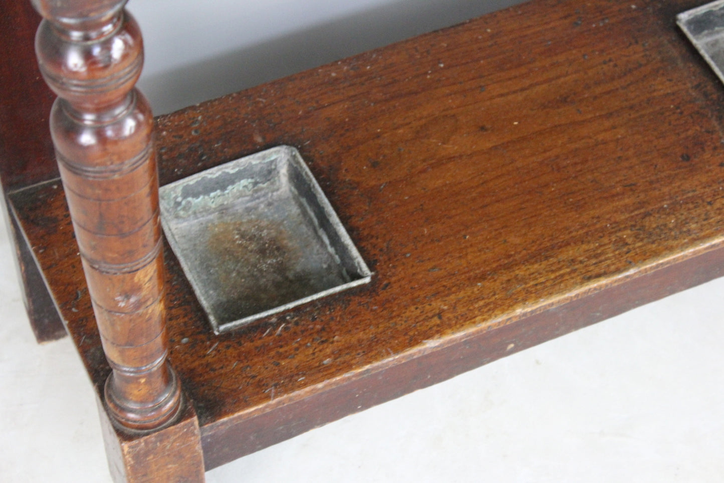 Victorian Mahogany Hall Stand - Kernow Furniture