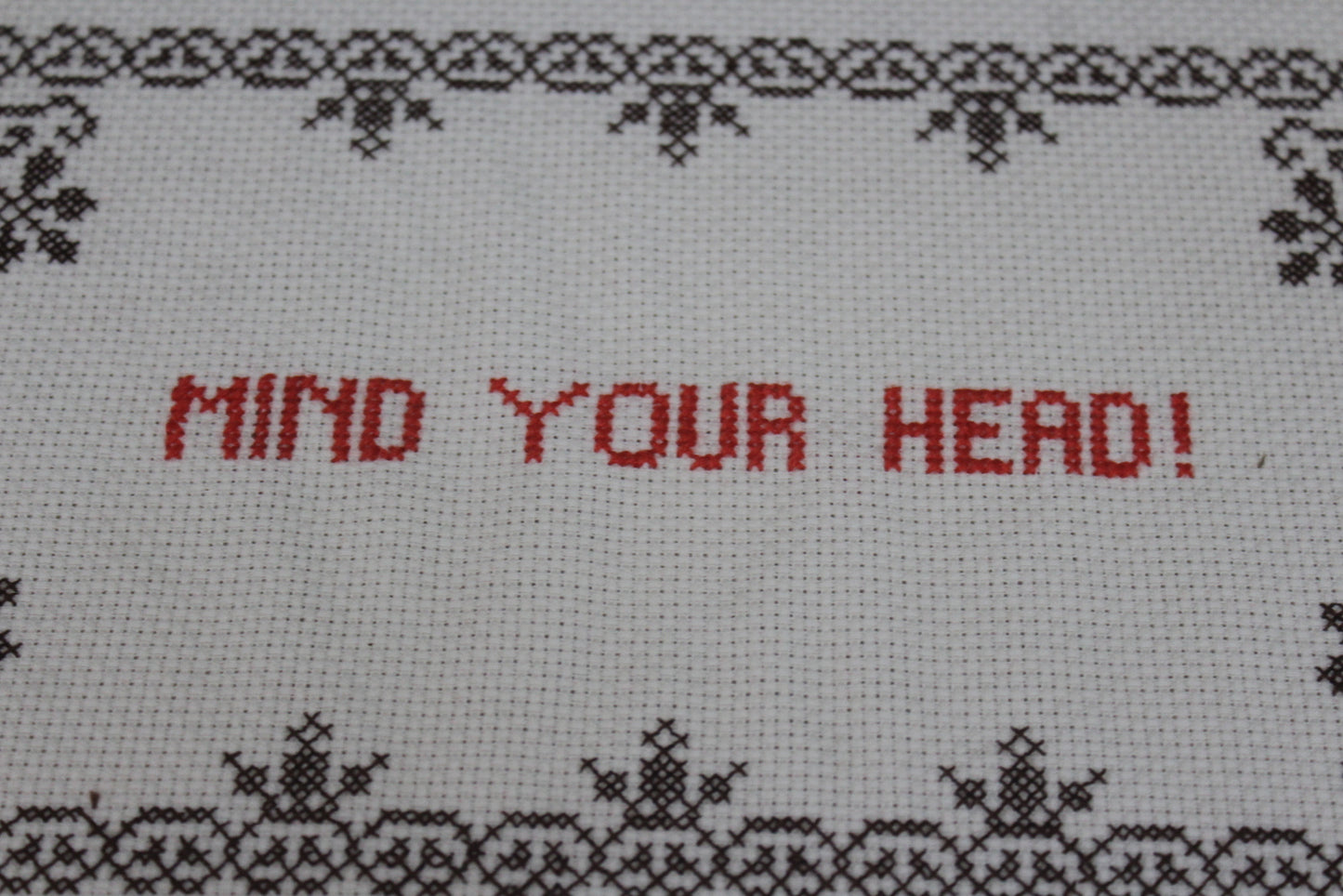 Oak Framed Mind Your Head - Kernow Furniture