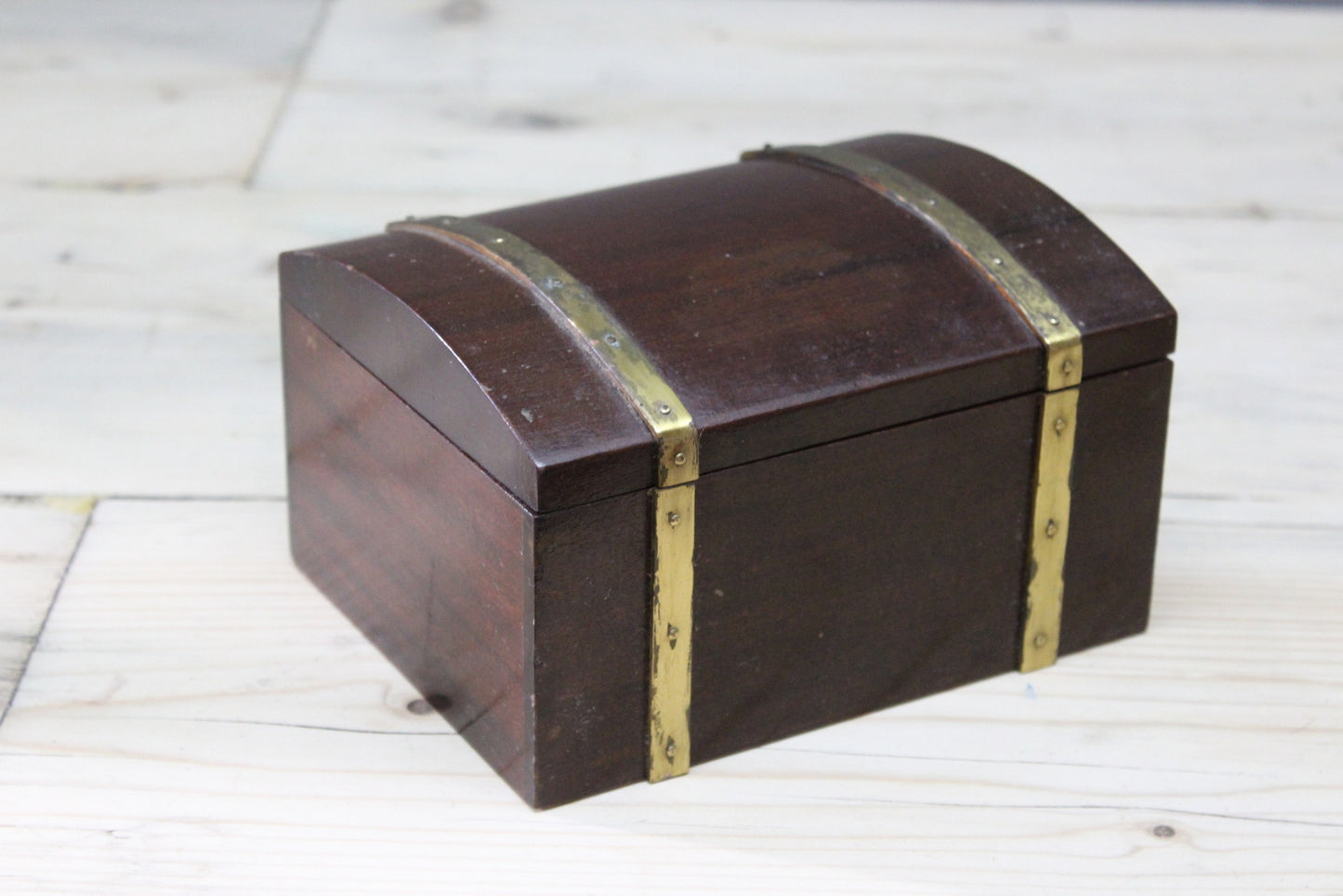 Small Mahogany Box - Kernow Furniture