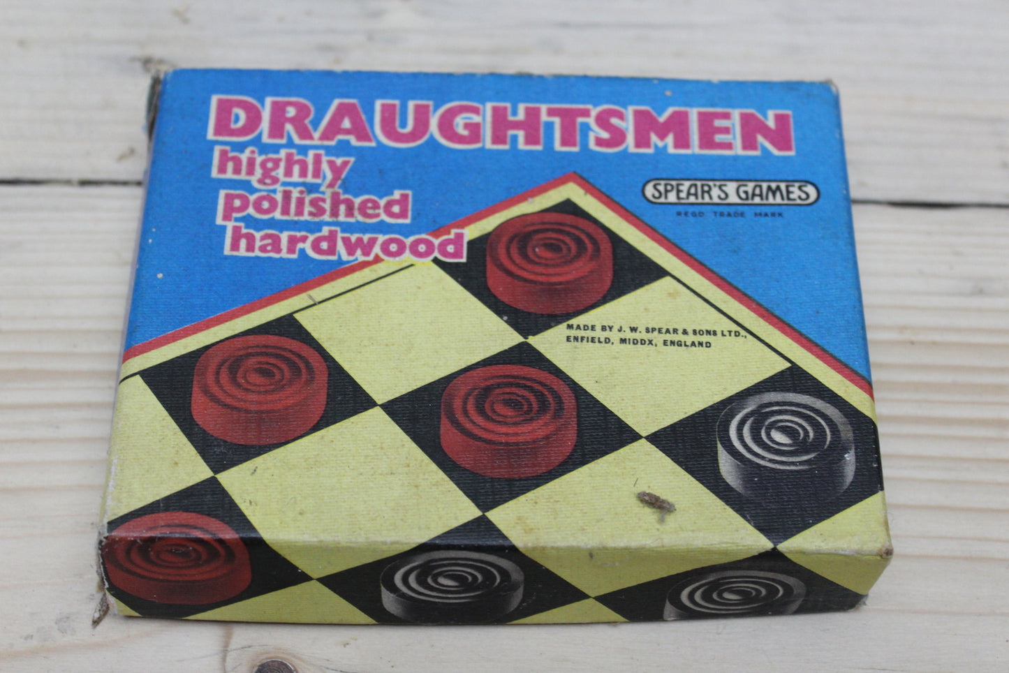Spears Draughts Set - Kernow Furniture