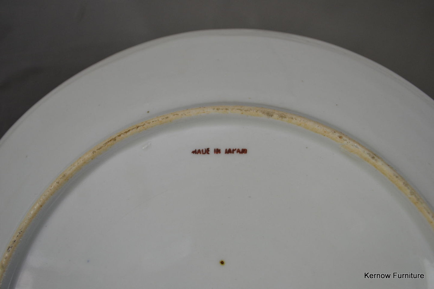 Japanese Oriental Black & Yellow Charger - Kernow Furniture