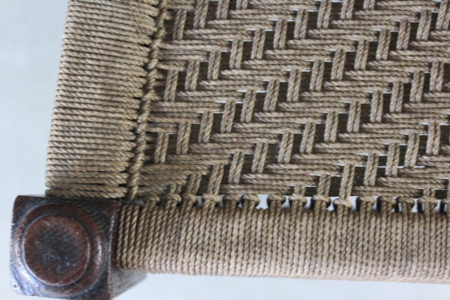 Oak High Back Hall Chair - Kernow Furniture