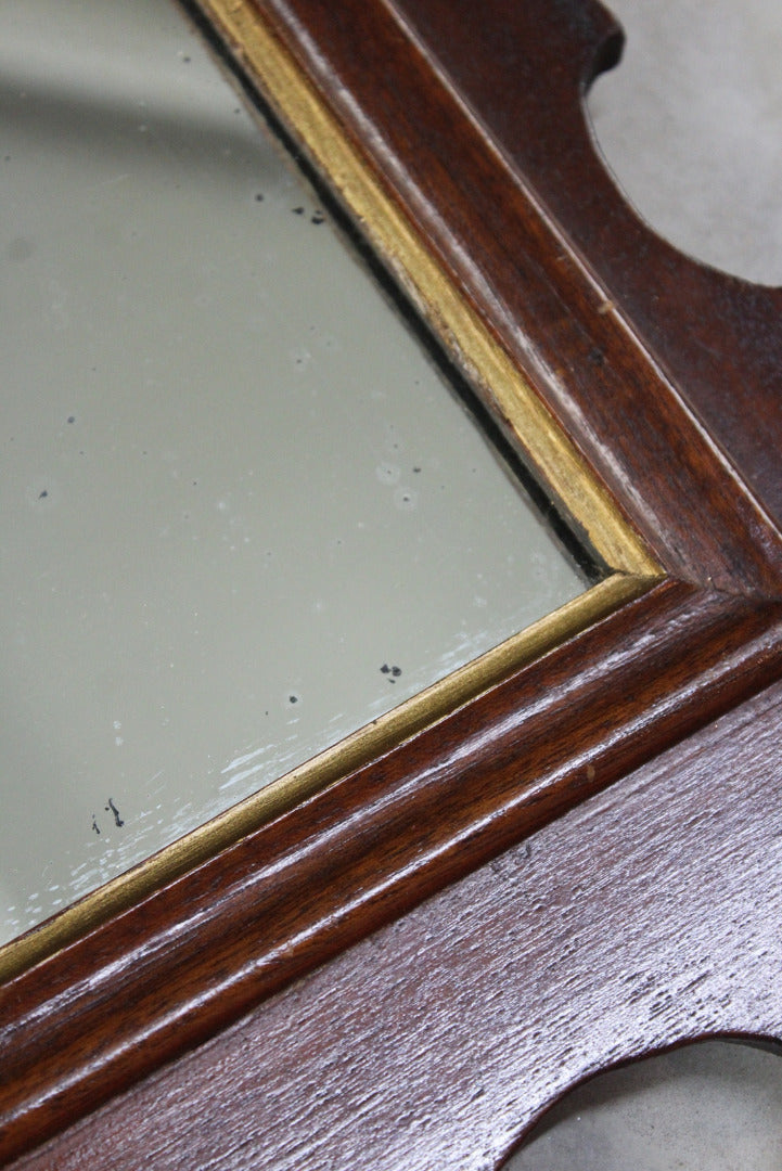 Pair Georgian Style Fret Cut Wall Mirrors - Kernow Furniture