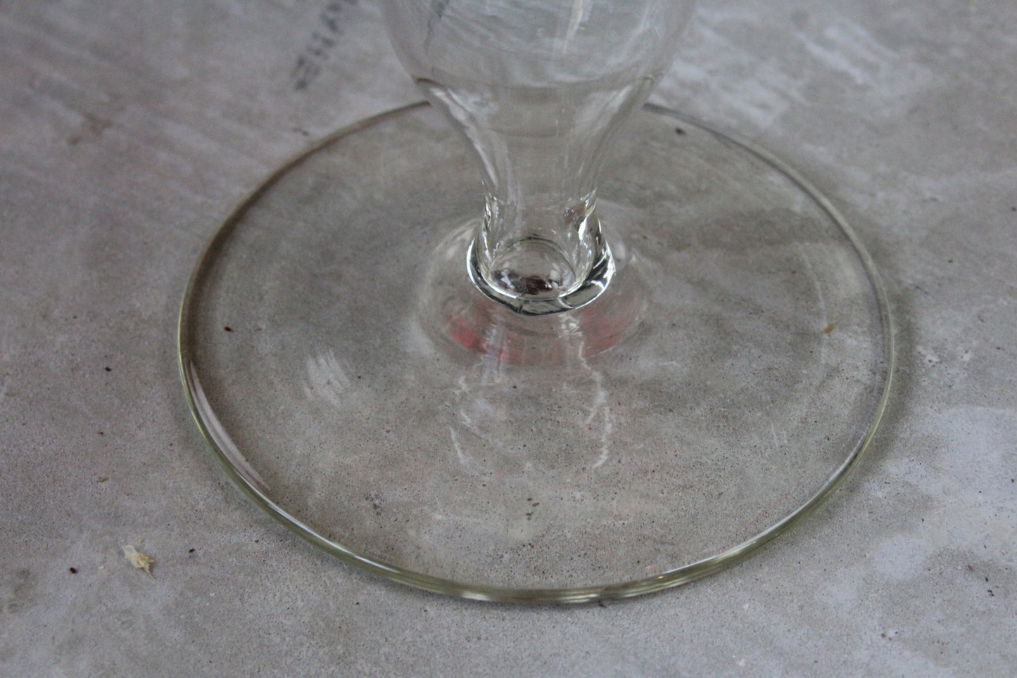 Large Red Glass Balloon Vase - Kernow Furniture