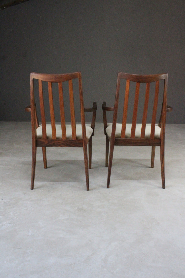 Pair G Plan Fresco Carver Chairs - Kernow Furniture