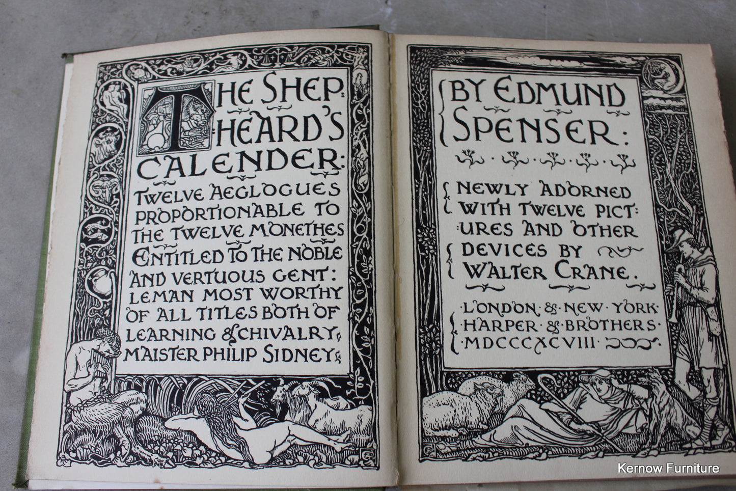 The Shepheards Calendar By Edmund Spencer - Kernow Furniture