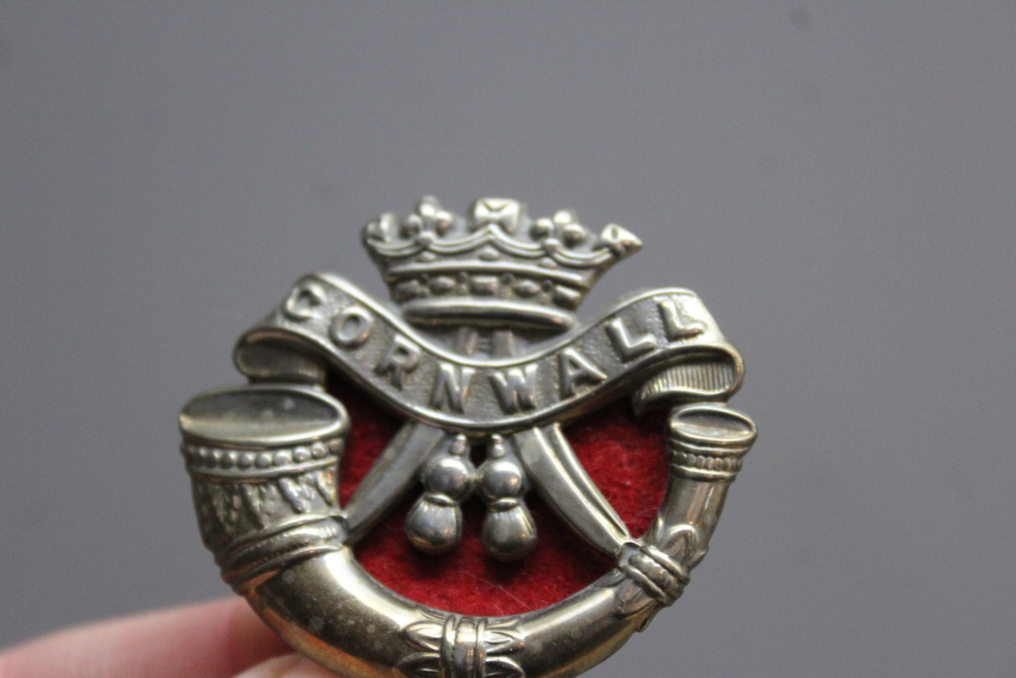 Cornwall Light Infantry Cap Badge - Kernow Furniture