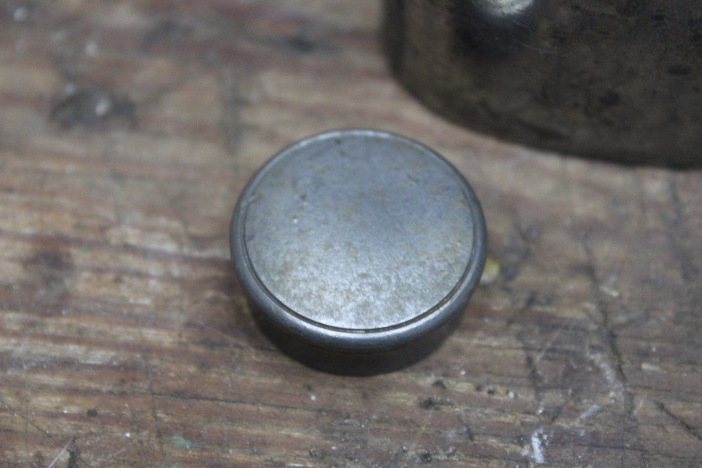 Antique Pewter Hip Flask - Kernow Furniture