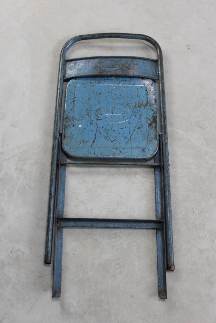 Single Retro Metal Folding Chair - Kernow Furniture