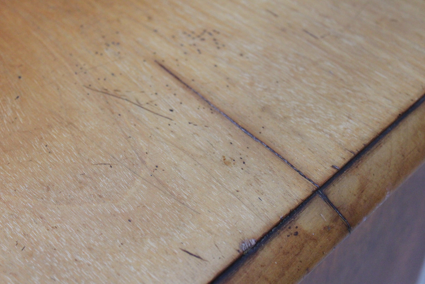 Antique Bow Front Chest of Drawers - Kernow Furniture