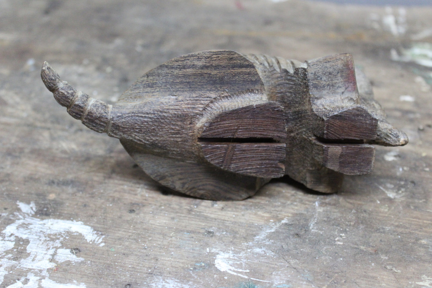 Carved Armadillo - Kernow Furniture