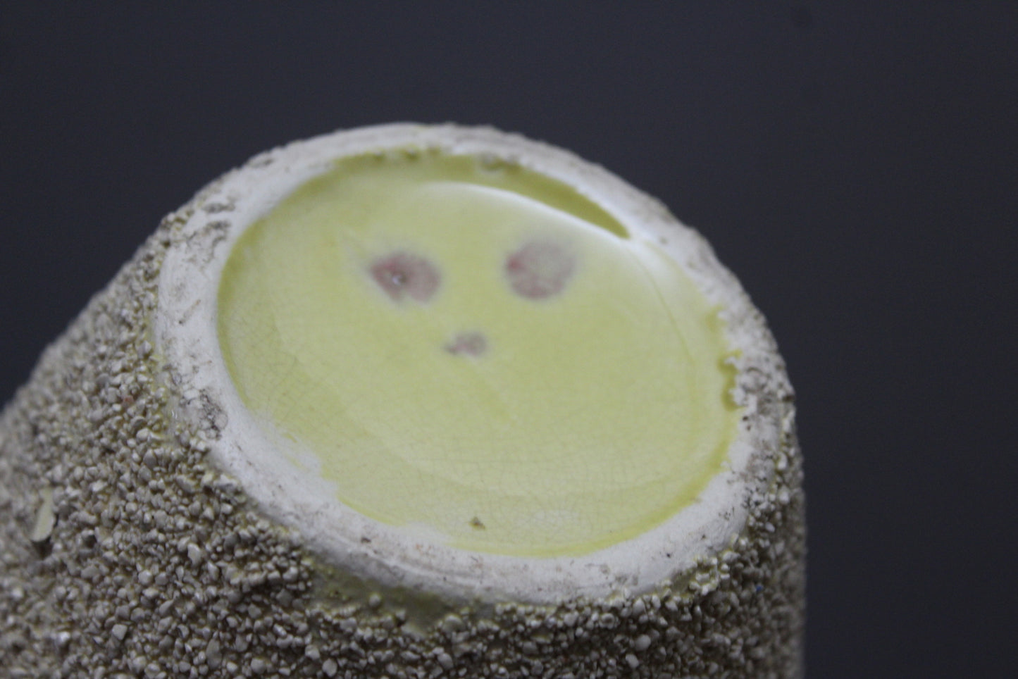 Pair Majolica Sand Glazed Vase - Kernow Furniture