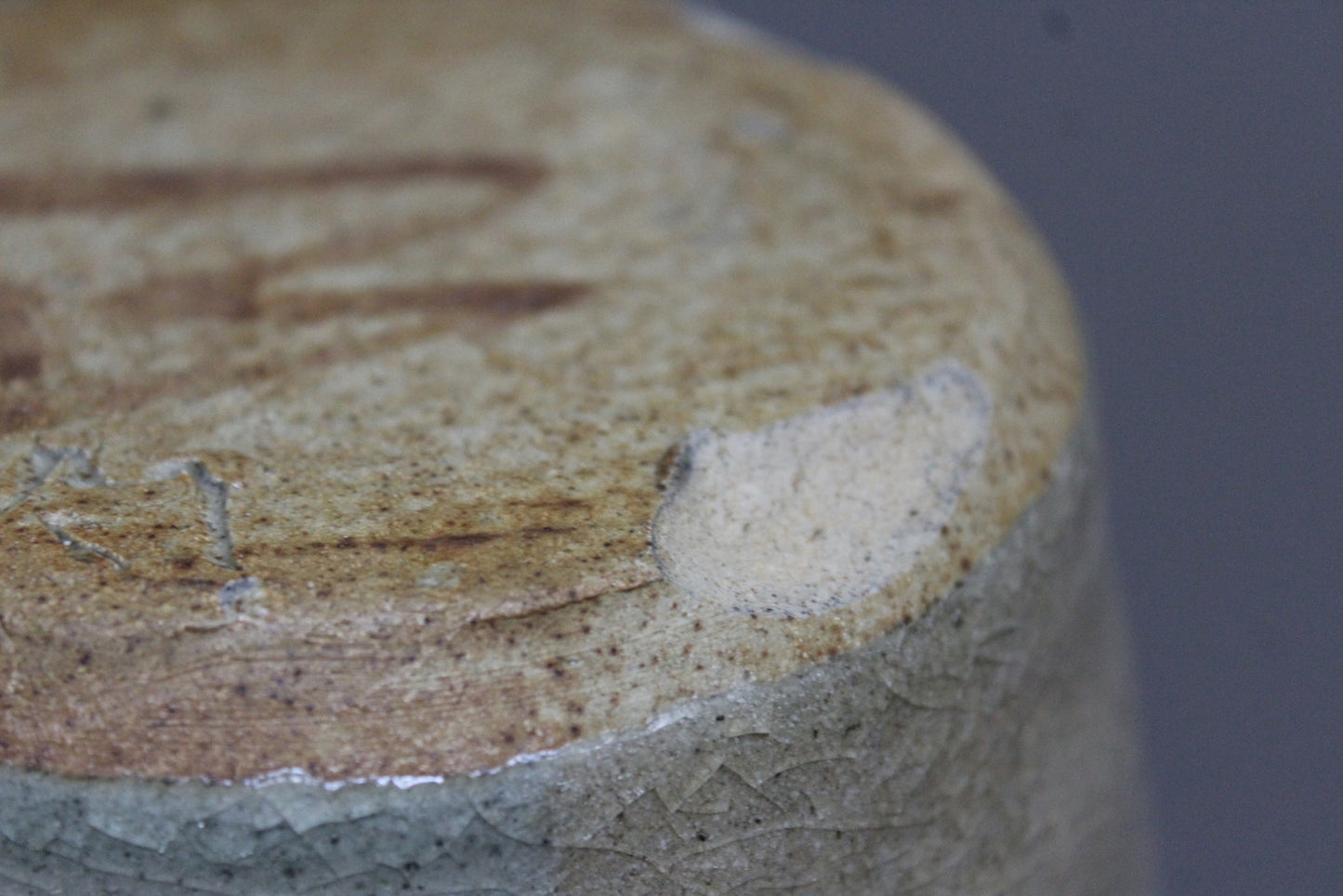 Large Stoneware Glazed Jar - Kernow Furniture