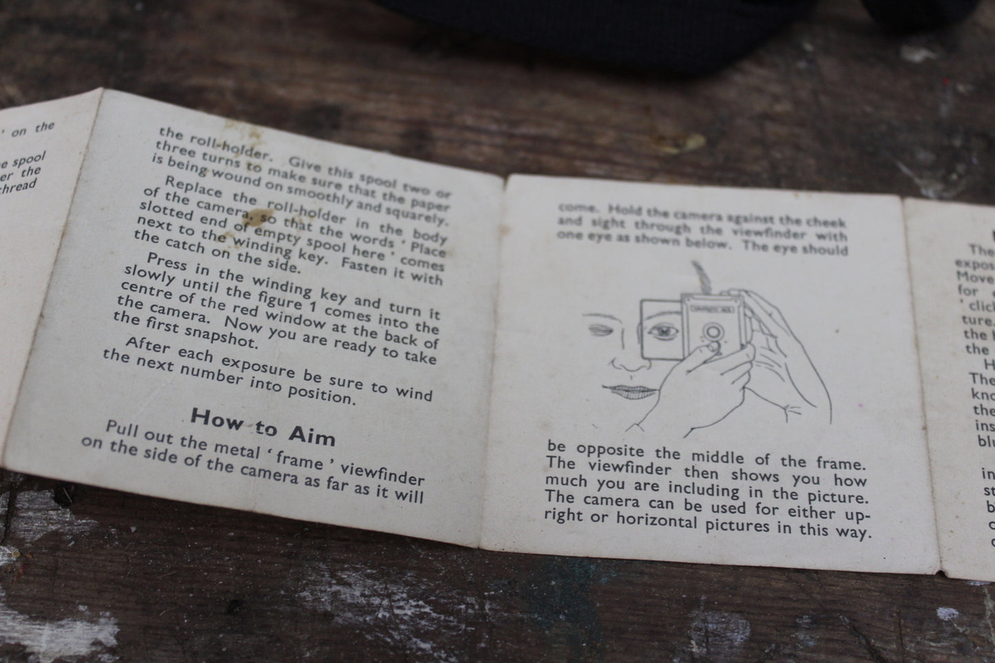 Vintage Hawkeye Ace Camera - Kernow Furniture