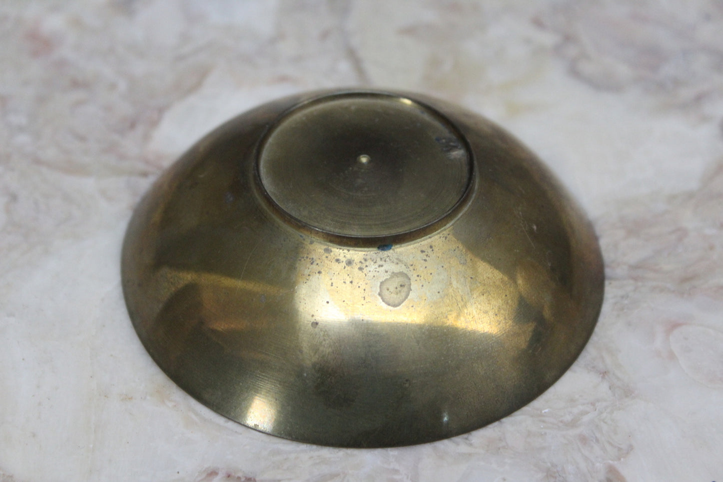 Enamelled Brass Peacock Bowl - Kernow Furniture