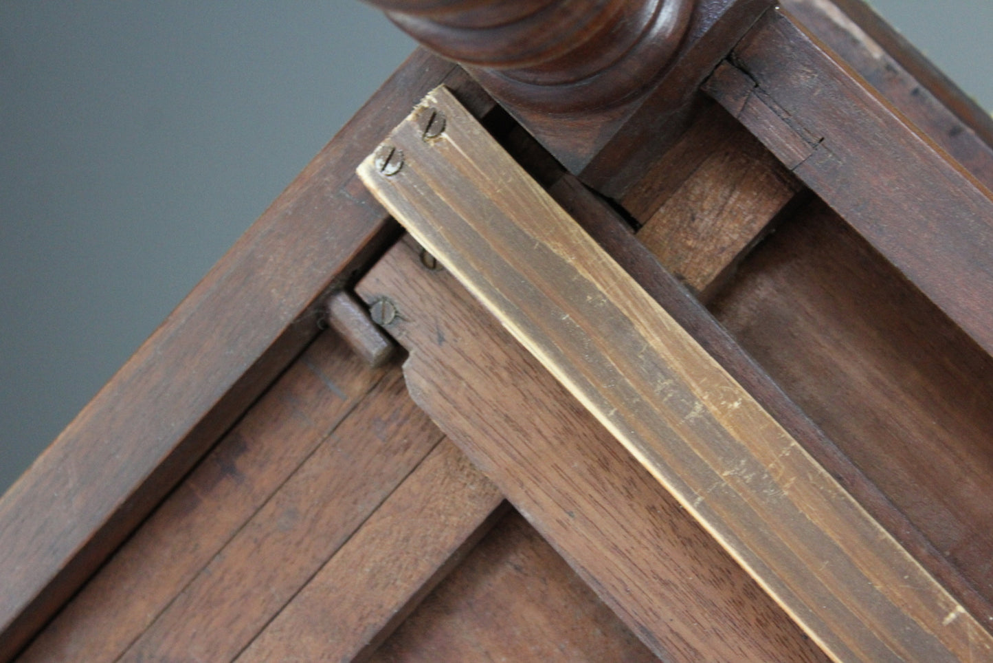 Victorian Mahogany Games Console Table - Kernow Furniture