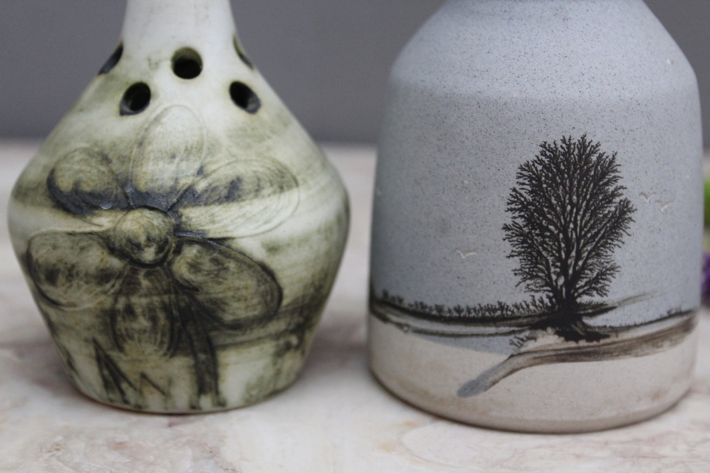 Carn & Boscastle Pottery Bud Vase - Kernow Furniture