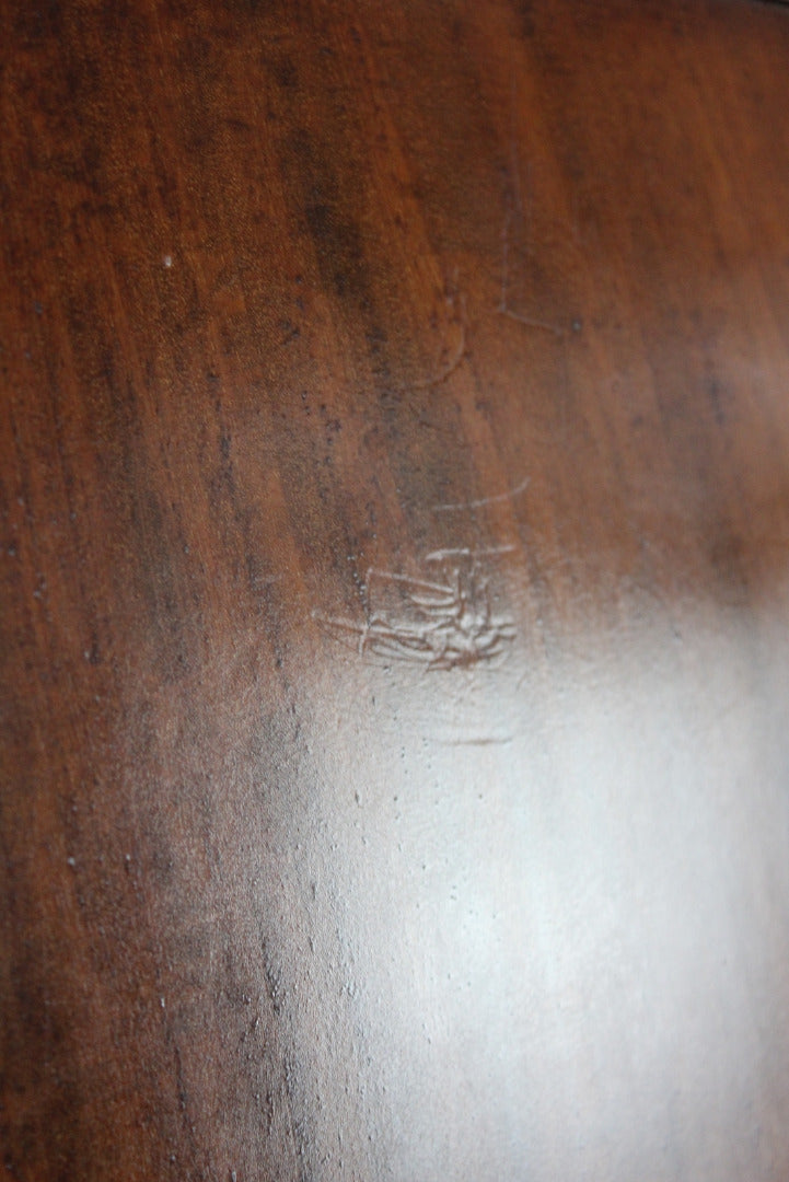 Antique Mahogany Compactum Wardrobe - Kernow Furniture