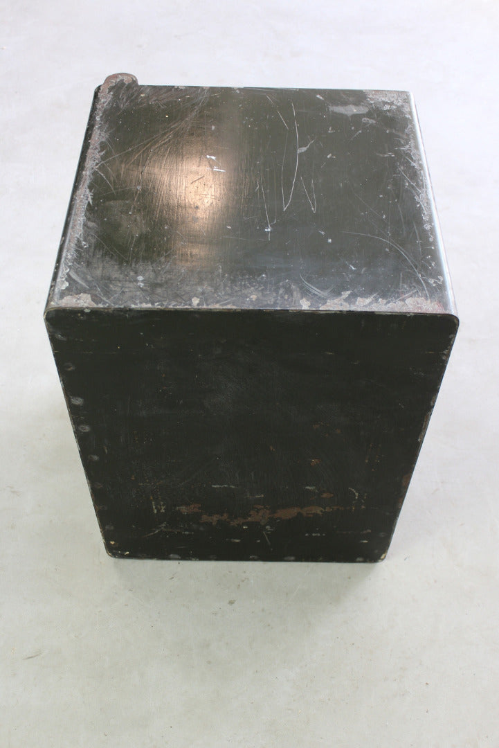 Antique Samuel Withers Iron Safe - Kernow Furniture