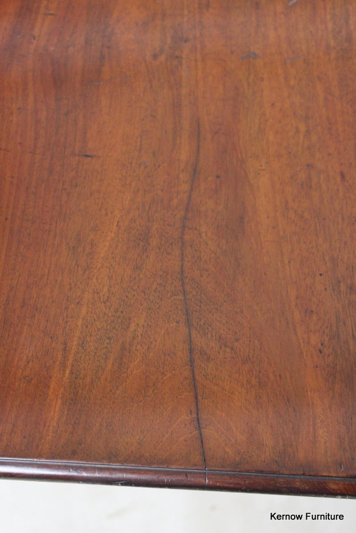 Antique Regency Style Mahogany Snap Top Breakfast Table - Kernow Furniture