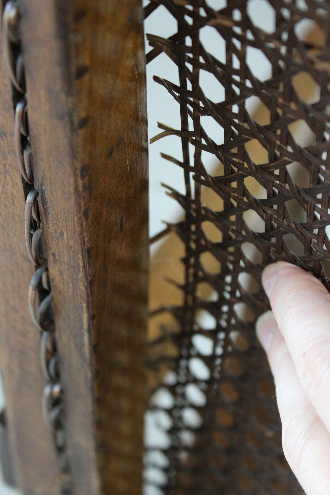 Antique Cane Commode - Kernow Furniture