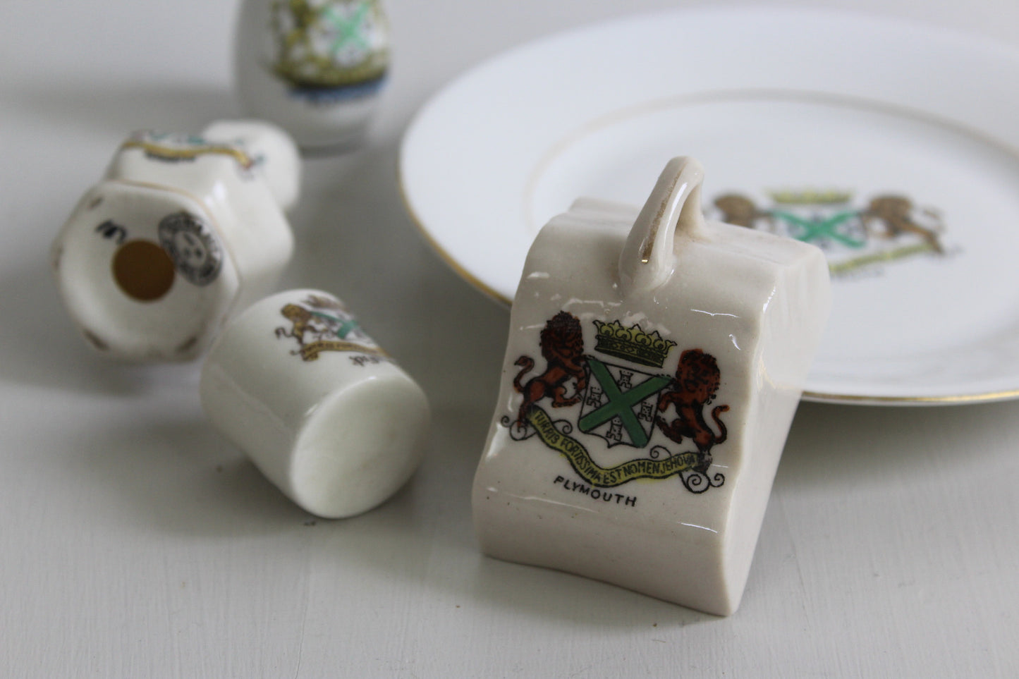 5 Pieces of Plymouth Crestware - Kernow Furniture