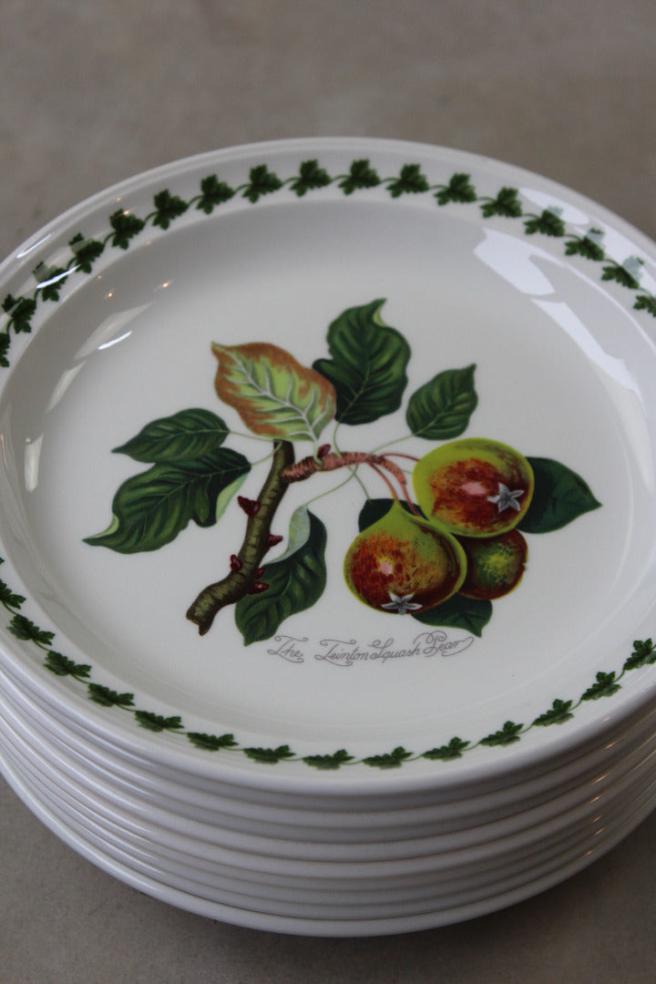 10 Portmeirion Pomona & Apple Harvest Side Bread Plates - Kernow Furniture
