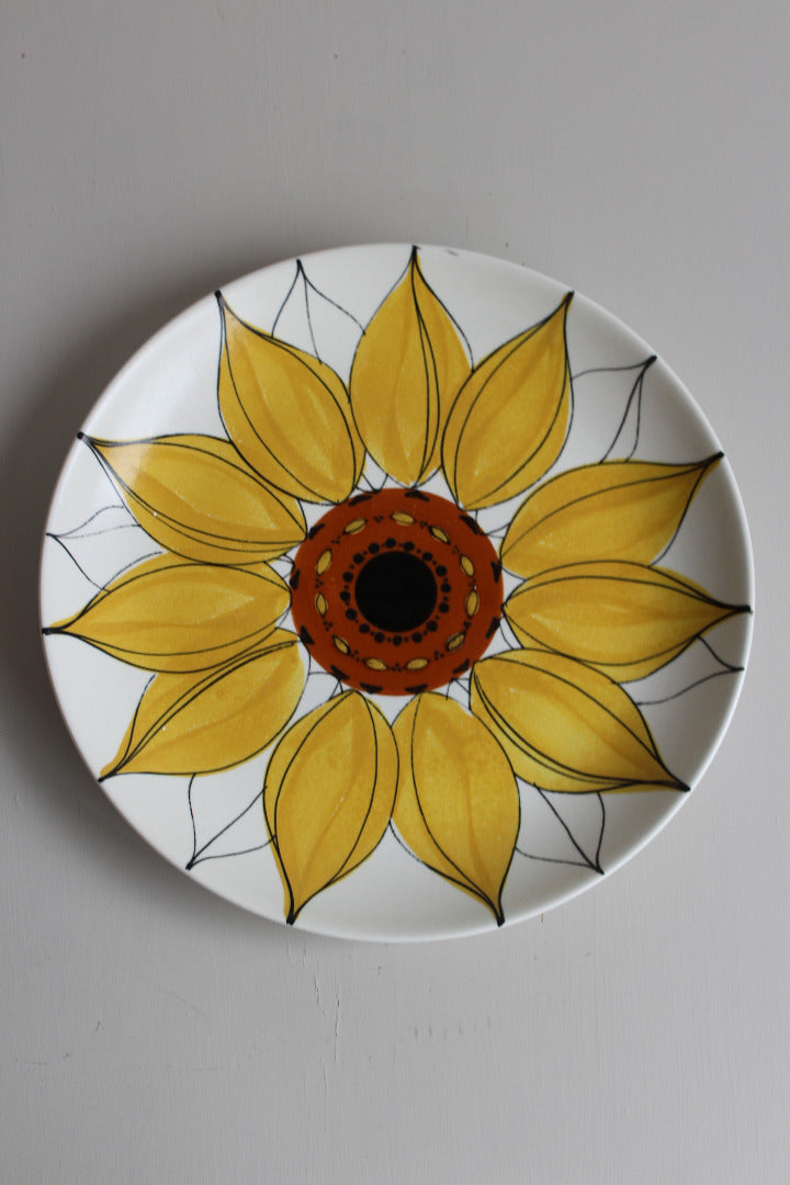 Arabia Finland Large Sunflower Plate – Kernow Furniture