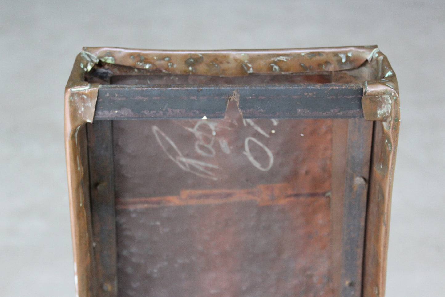 Hammered Copper Chimney Hood - Kernow Furniture