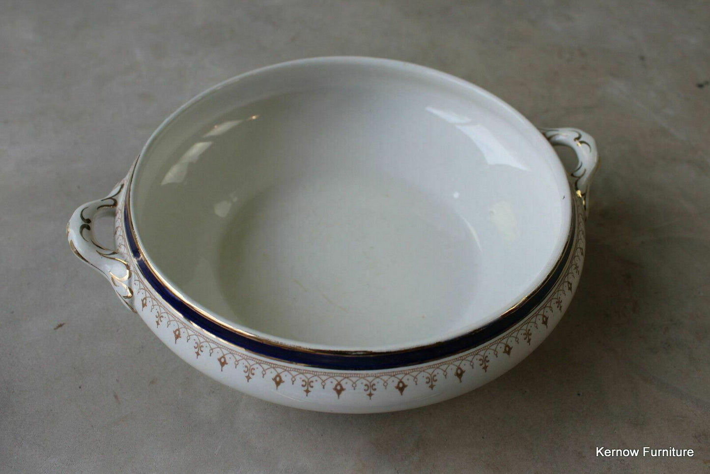 Losol Ware Blue & White China Tureen - Kernow Furniture