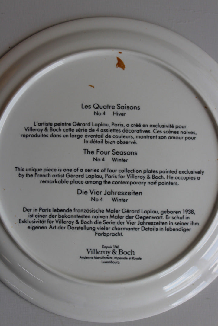 Villeroy & Boch Four Seasons Plate - Kernow Furniture