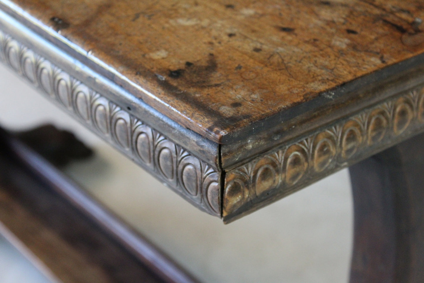 Regency Style Mahogany Writing Table - Kernow Furniture