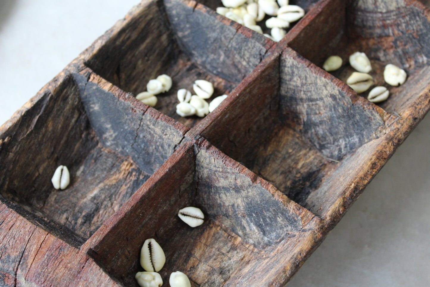 Congkak Mancala Shell Game - Kernow Furniture