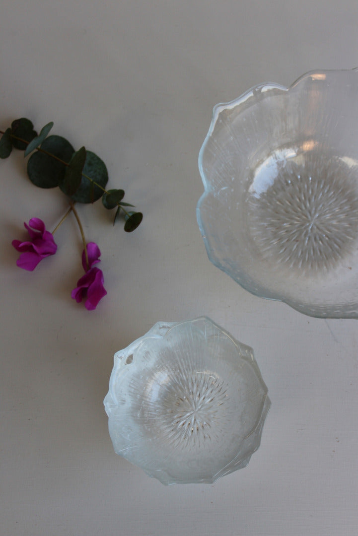 Vintage Glass Dessert Set - Kernow Furniture