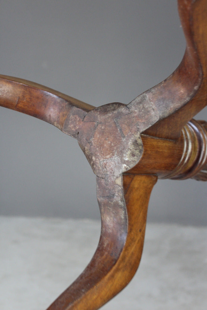 Mahogany Torchere Plant Stand - Kernow Furniture