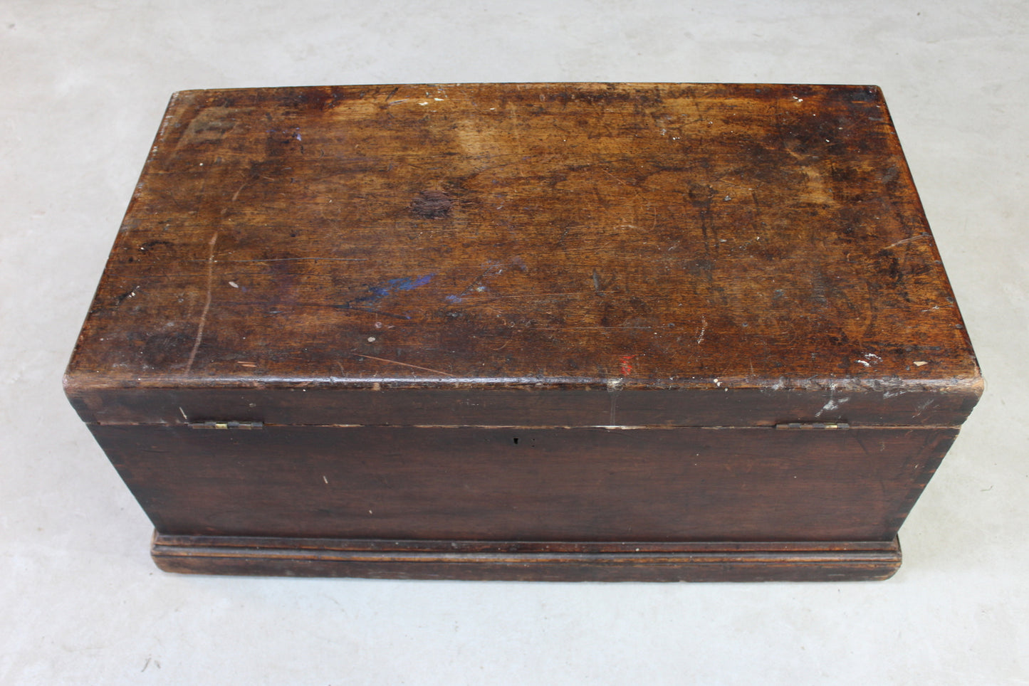 Rustic Teak Trunk - Kernow Furniture