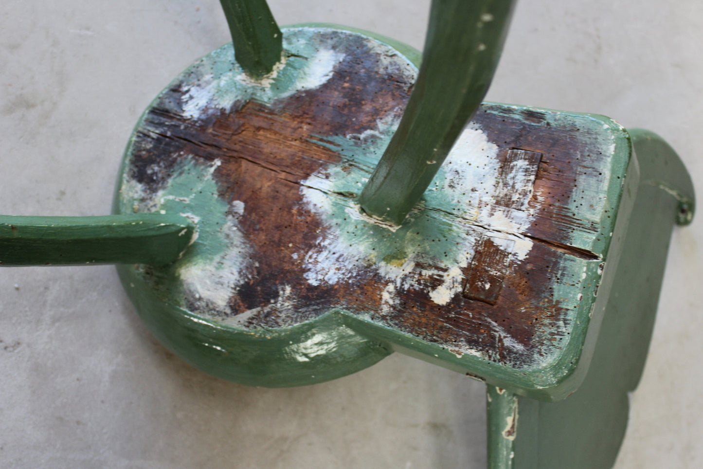 Vintage Swedish Painted Chair - Kernow Furniture