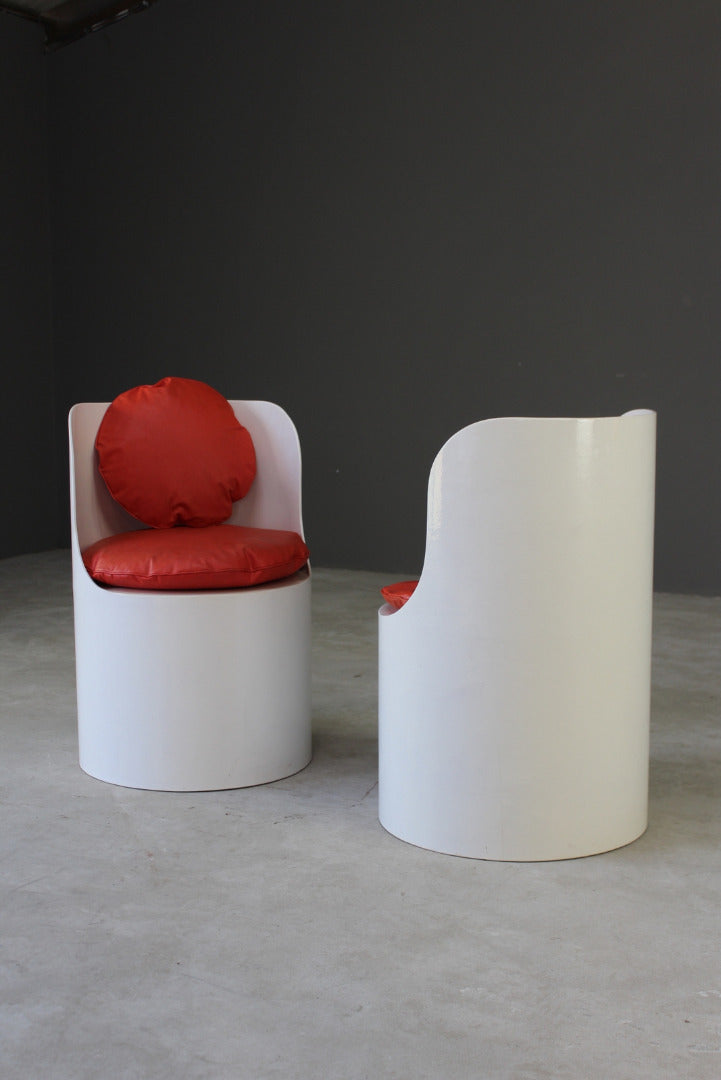 Pair Bernard Holdaway Tomotom Chairs - Kernow Furniture