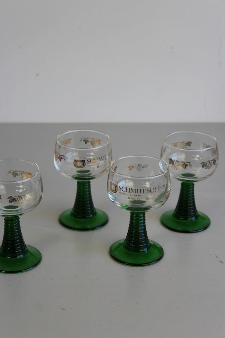 4 Schmitt Sohne Beehive Wine Glasses - Kernow Furniture